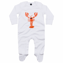Lobster Baby Sleepsuit