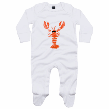 Lobster Baby Sleepsuit