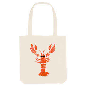Lobster Heavyweight Recycled Tote Bag