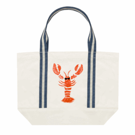 Organic Cotton Boat Lobster Bag 🦞 (Red Design)