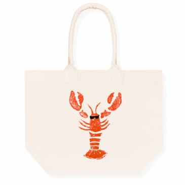 Fairtrade Cotton Deck Bag π¦ (Red design)