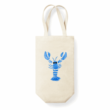 Fairtrade Cotton Wine Bottle Lobster Bag π¦ π·